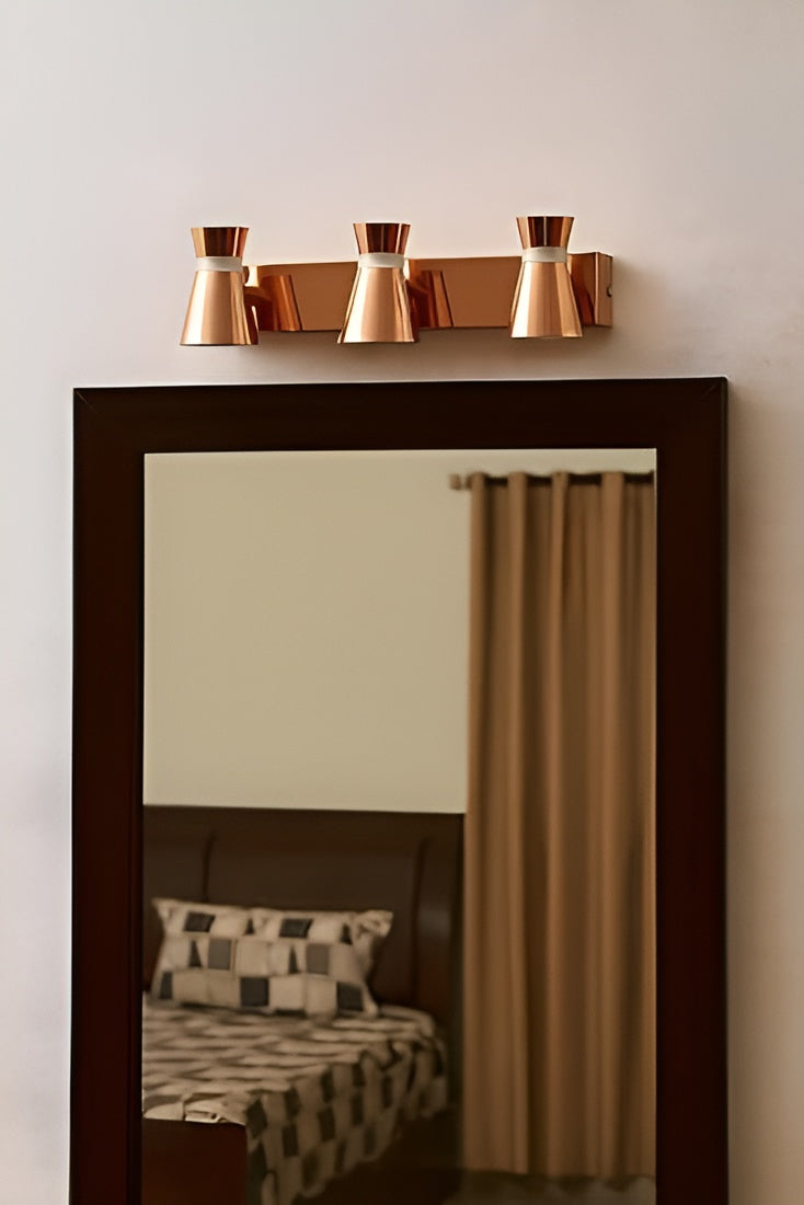 3-in-1 Double Wall Spot Light – Adjustable, 3-Color, Rose Gold