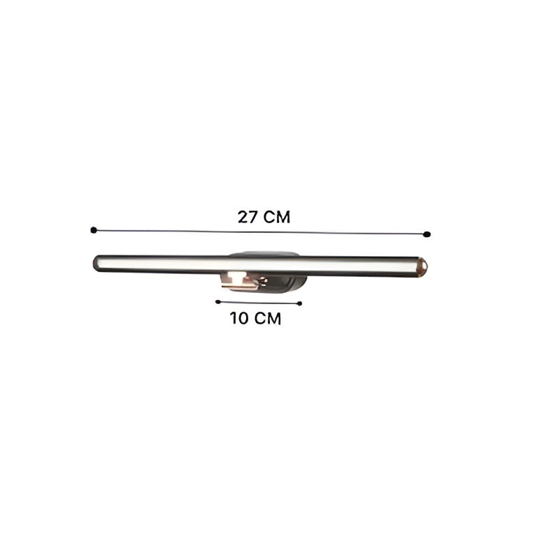 6W LED Picture & Mirror Light – Black & Rose Gold, 3-Color, Adjustable