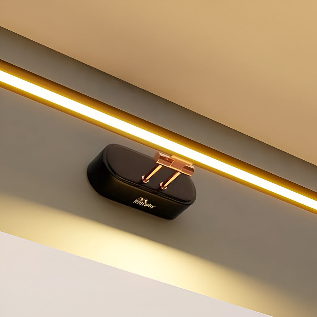 6W LED Picture & Mirror Light – Black & Rose Gold, 3-Color, Adjustable