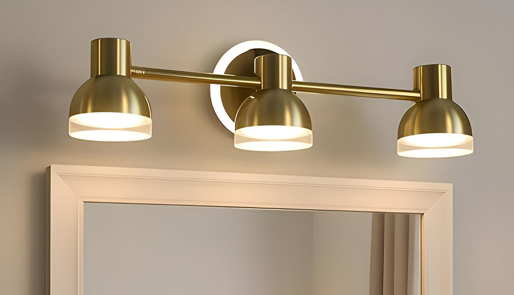 3-in-1 Double Wall Spot Light – Adjustable, 3-Color, Gold