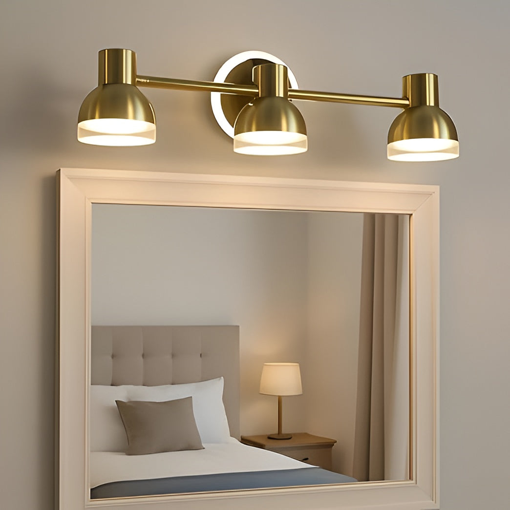 3-in-1 Double Wall Spot Light – Adjustable, 3-Color, Gold