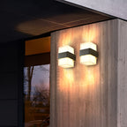 12W LED Square Wall Lamp – Waterproof, Up-Down Garden Light