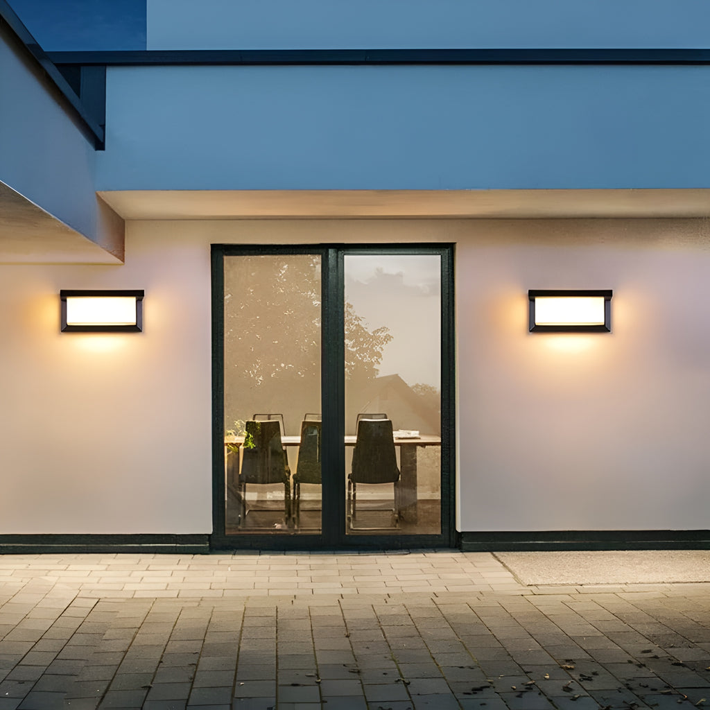 LED Convex Outdoor Wall Lamp – Waterproof, Up-Down Light