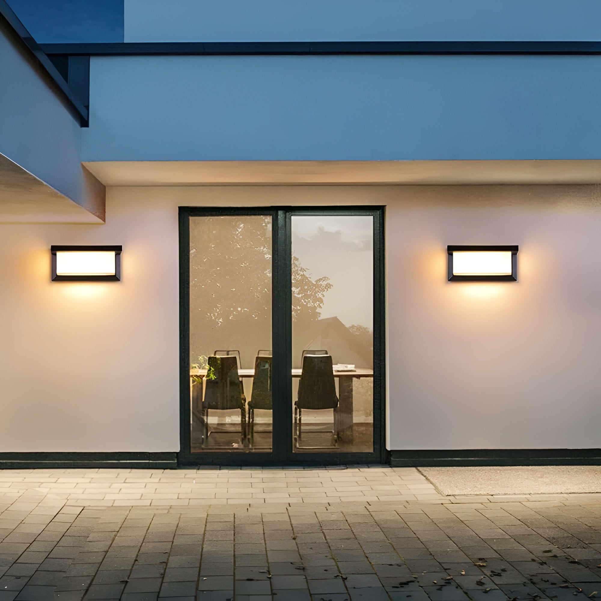 LED Convex Outdoor Wall Lamp – Waterproof, Up-Down Light