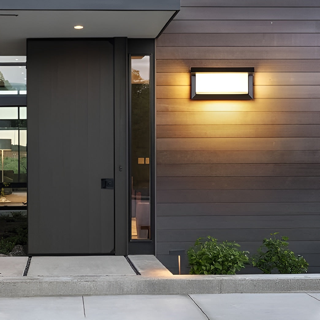 LED Convex Outdoor Wall Lamp – Waterproof, Up-Down Light