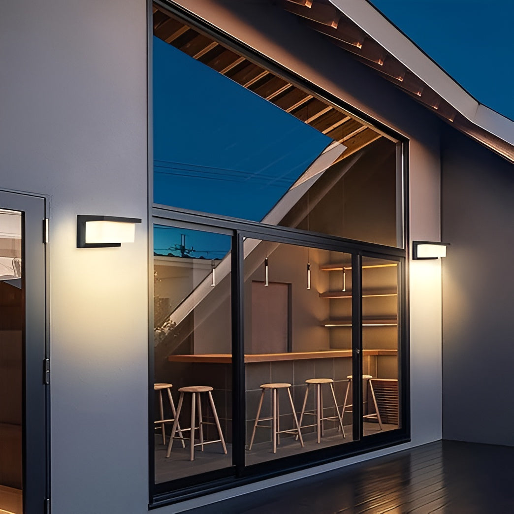 LED Convex Outdoor Wall Lamp – Waterproof, Up-Down Light