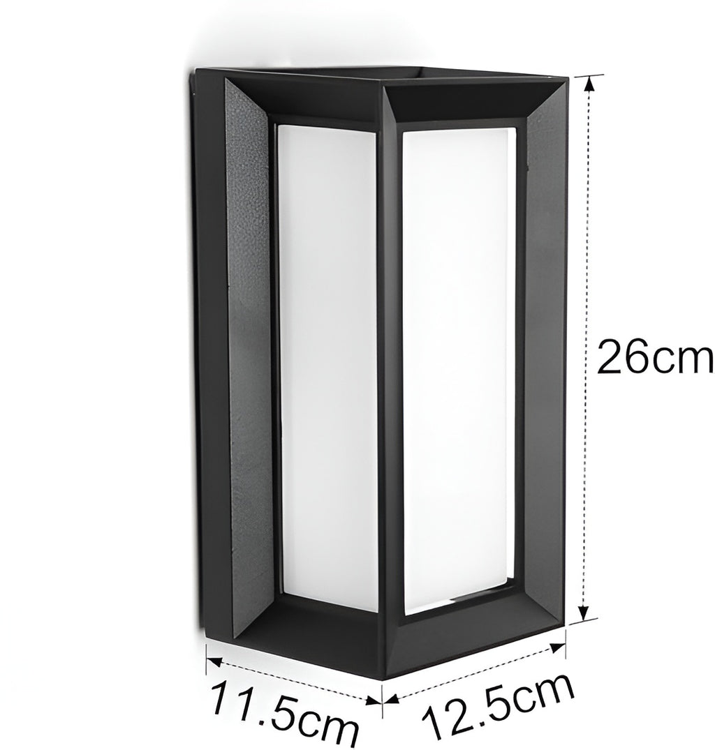 LED Rectangular Wall Lamp – IP65 Waterproof, Up-Down Light