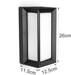 LED Rectangular Wall Lamp – IP65 Waterproof, Up-Down Light