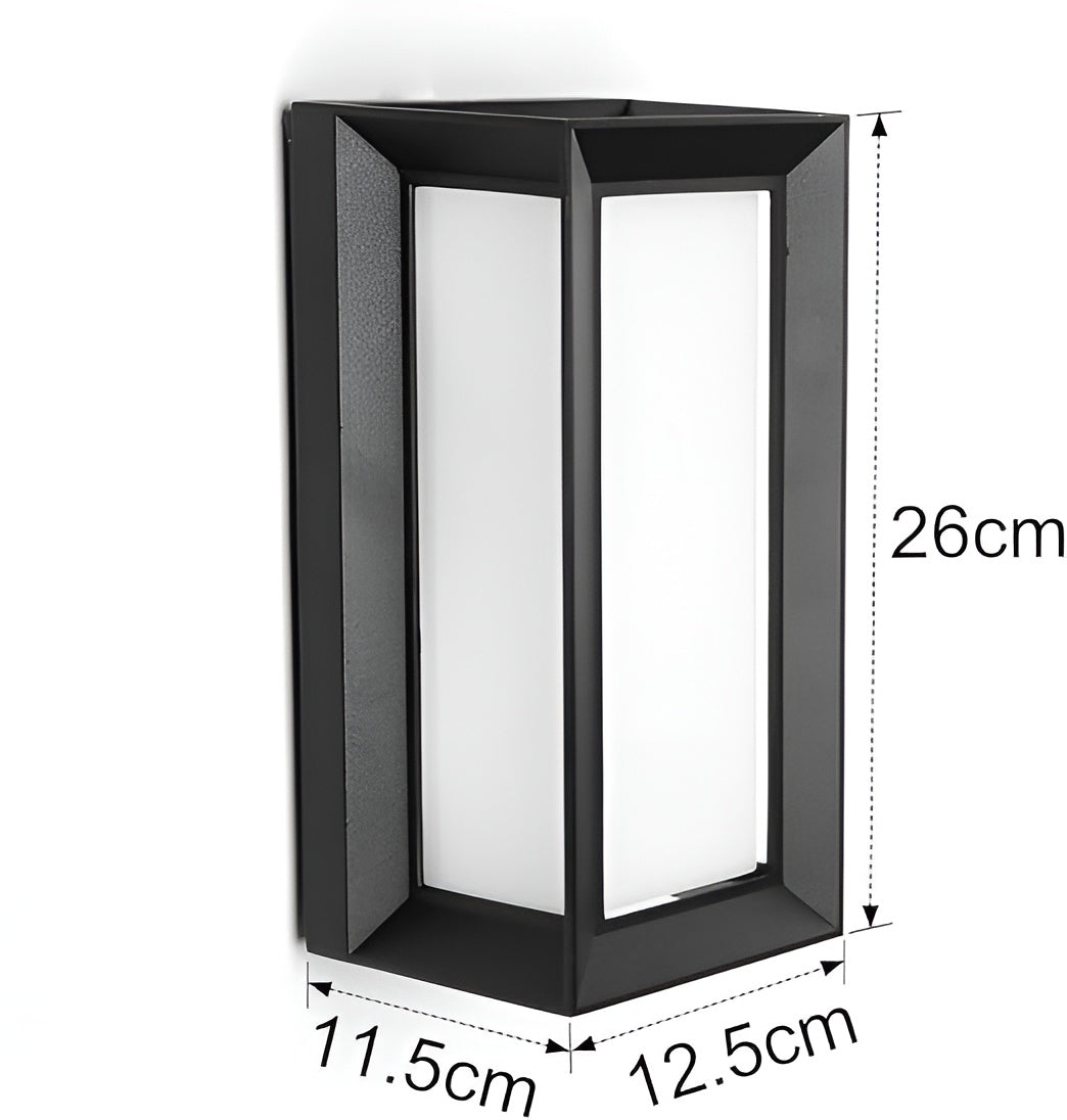 LED Rectangular Wall Lamp – IP65 Waterproof, Up-Down Light