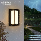 LED Rectangular Wall Lamp – IP65 Waterproof, Up-Down Light