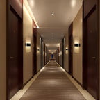 15W LED Rectangular Wall Lamp – Warm White, Acrylic (Pack of 2)