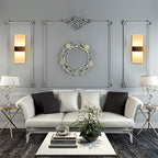 15W LED Rectangular Wall Lamp – Warm White, Acrylic (Pack of 2)