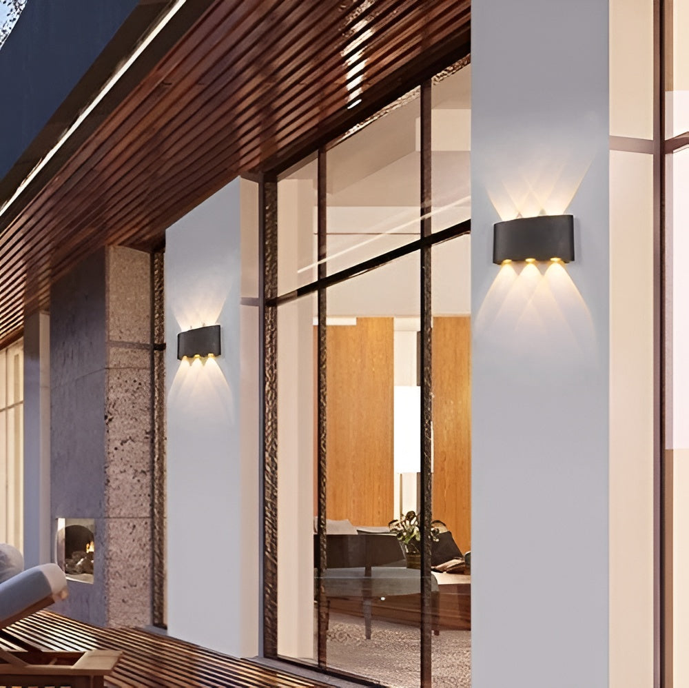 6W LED Up-Down Wall Lamp – Waterproof, Metal Body