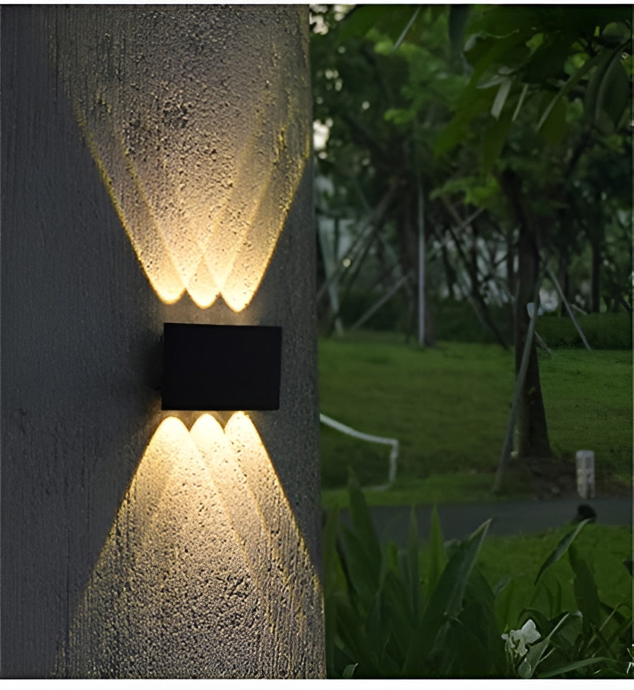 6W LED Up-Down Wall Lamp – Waterproof, Metal Body