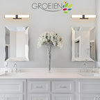 15W Modern Transparent LED Wall Light – Mirror & Picture