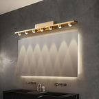 7-LED Gold Wall Light – Mirror, Vanity & Picture Lamp (Warm White) CITRA4