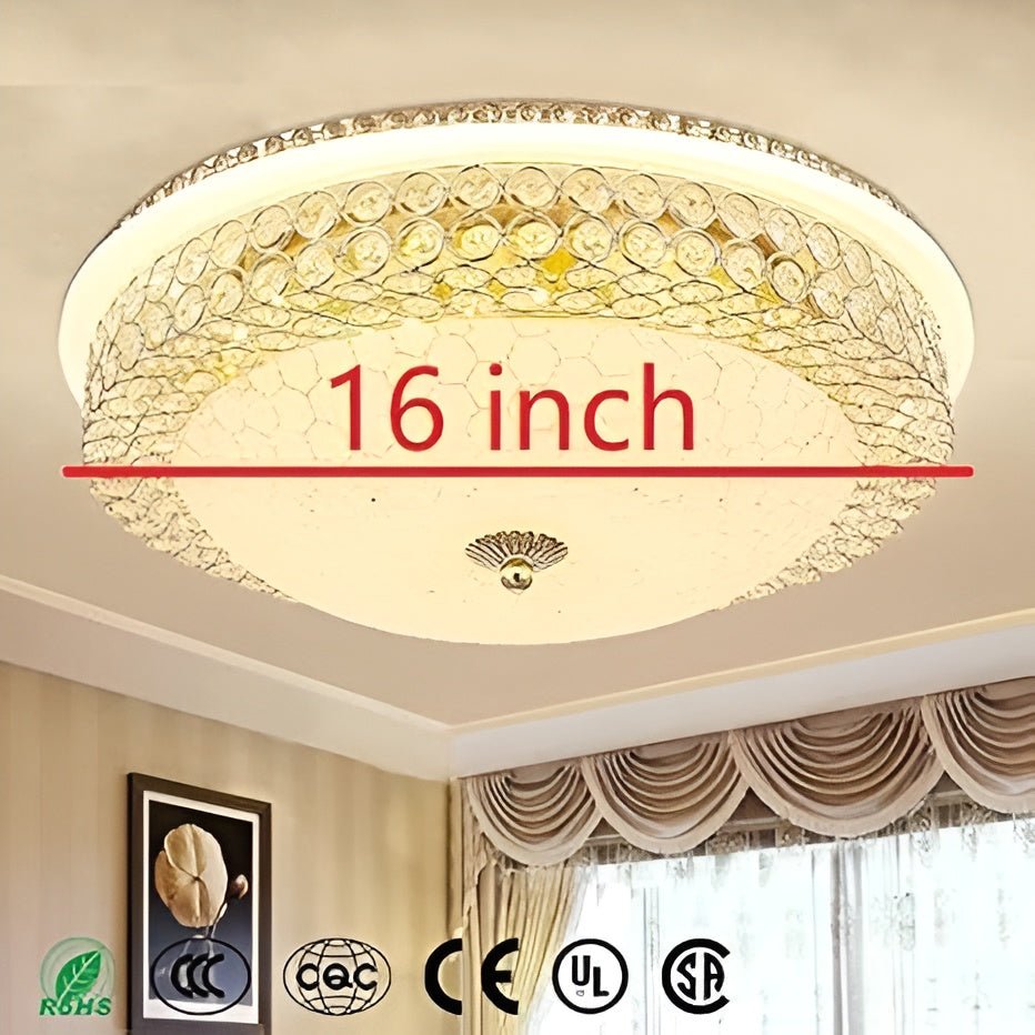 16-Inch LED Chandelier Ceiling Light – Color Changing