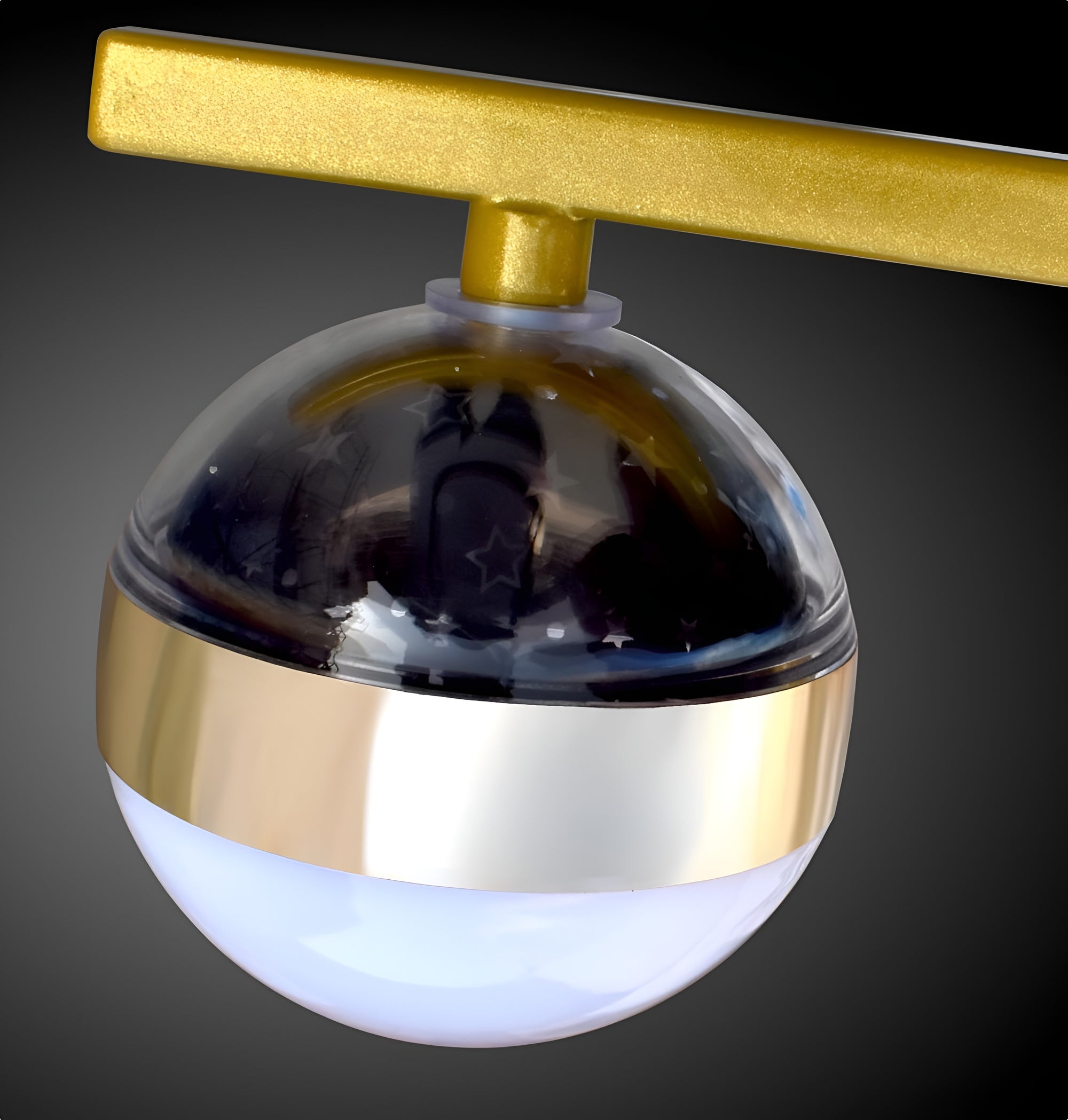 Gold Astronaut LED Wall Lamp – 26W, 3-Color