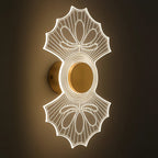 Twinor LED Wall Light – Modern 3-in-1 Decorative Acrylic & Metal Lamp